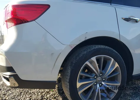 2018 Acura Mdx Technology Package Acurawatch Plus Pkg из США, поврежденный, VIN 5J8YD3H56JL002457